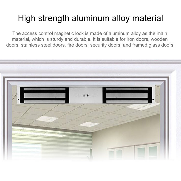 YH-280D Double Door Magnetic Lock (280kg) YH-280D Double Door Magnetic Lock (280kg)